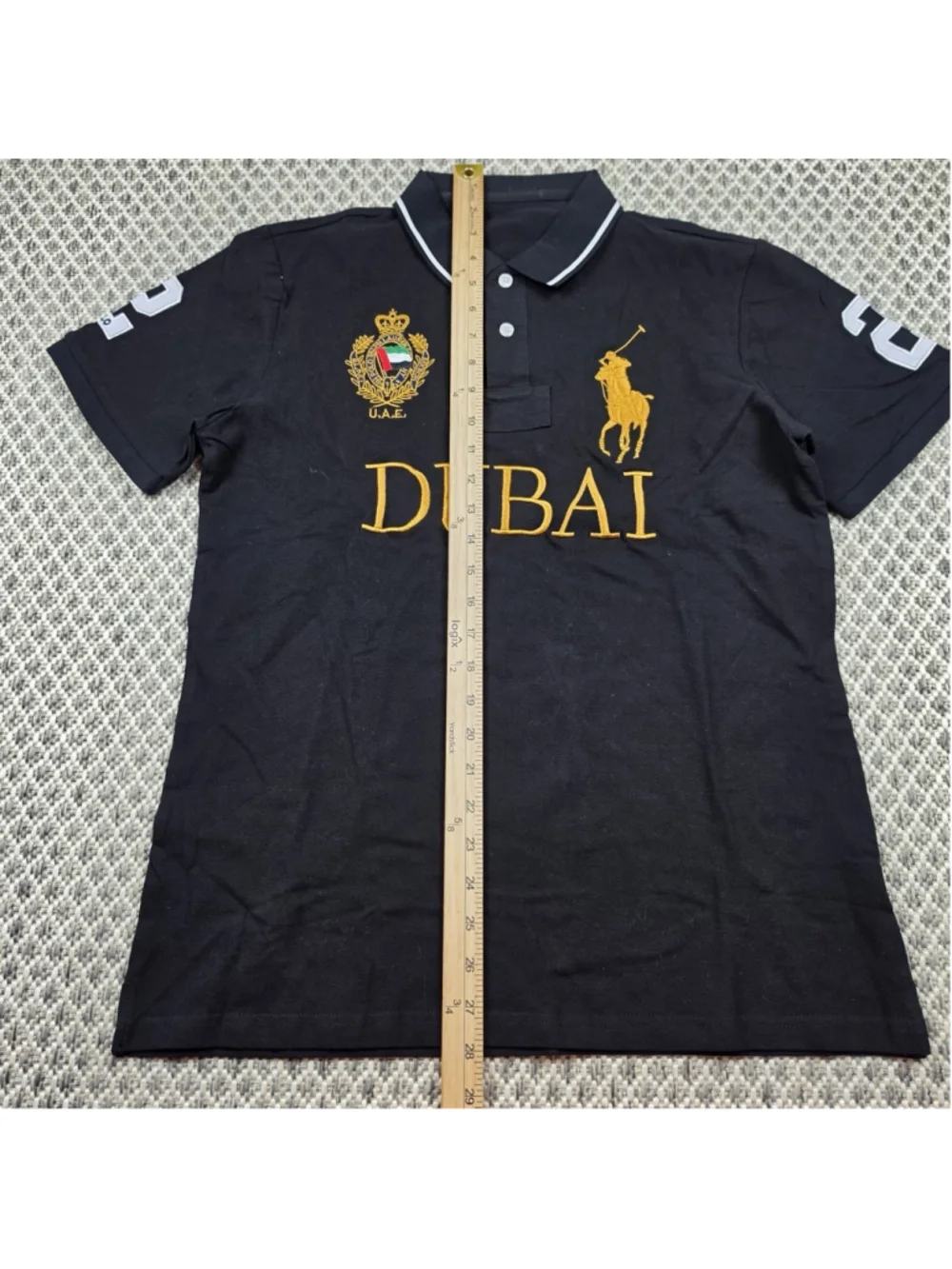 Big Pony City Polo Shirts L Dubai Milan Chicago Lot of 3